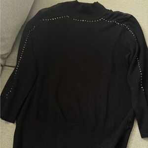 Black Studded Sweater